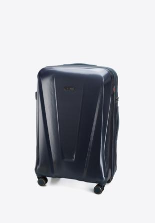 Large suitcase, navy blue, 56-3P-123-91, Photo 1