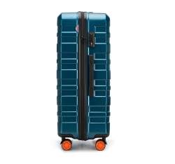 Polycarbonate large suitcase, dark turquoise, 56-3P-703-85, Photo 1
