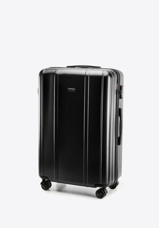 Large polycarbonate suitcase, black, 56-3P-713-1, Photo 1