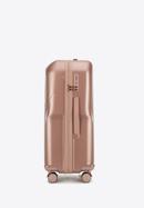 Polycarbonate large cabin case with a rose gold zipper, muted pink, 56-3P-133-77, Photo 2