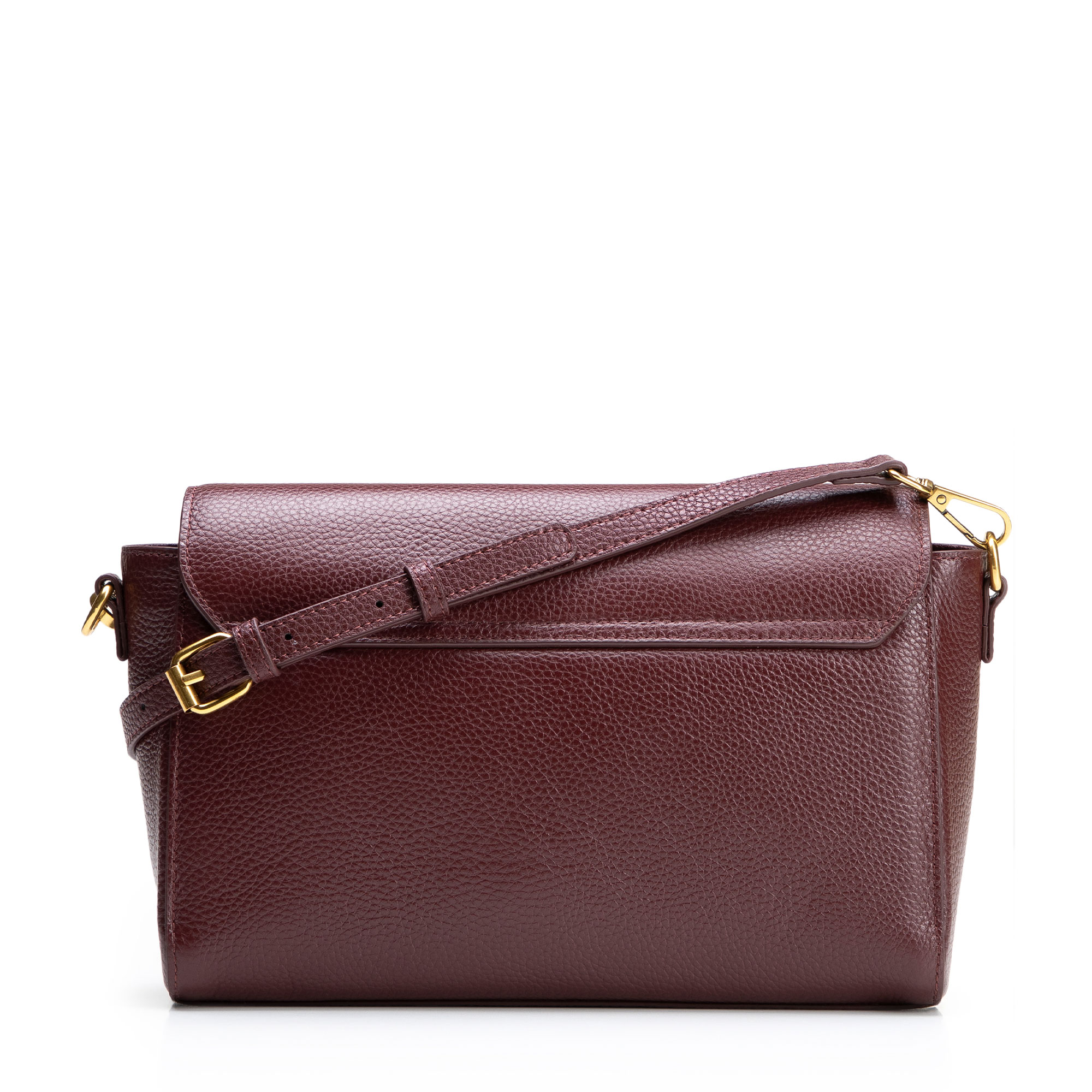 Bordová dámska crossbody kabelka Wittchen z prírodnej kože, Vyberte variant bordová