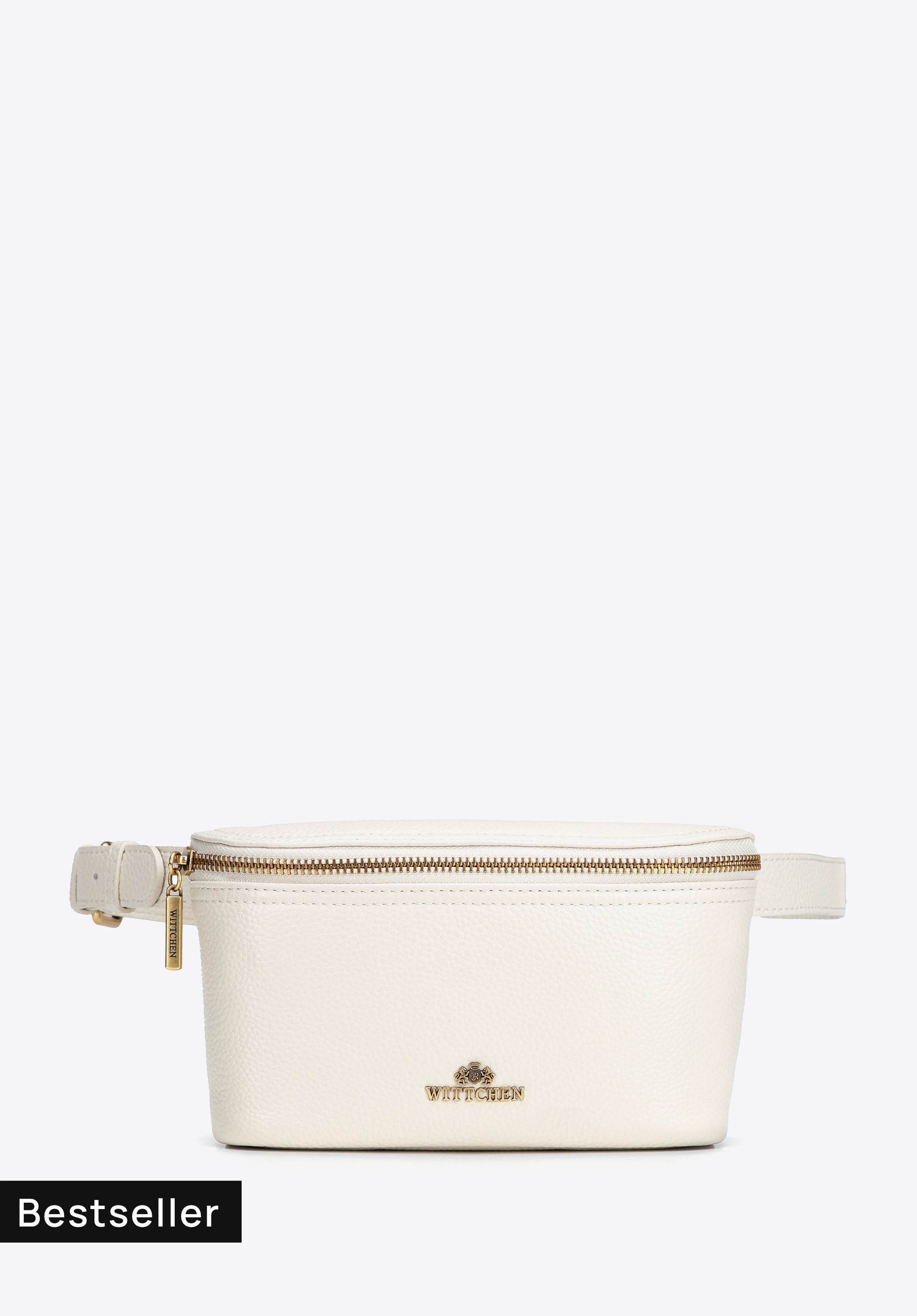 Elegancka nerka damska ze skóry naturalnej, ecru, 103-3E-628-0, Zdjęcie 1