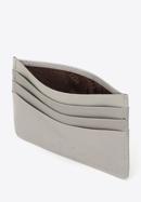 Leather credit card holder, grey, 98-2-002-44, Photo 2