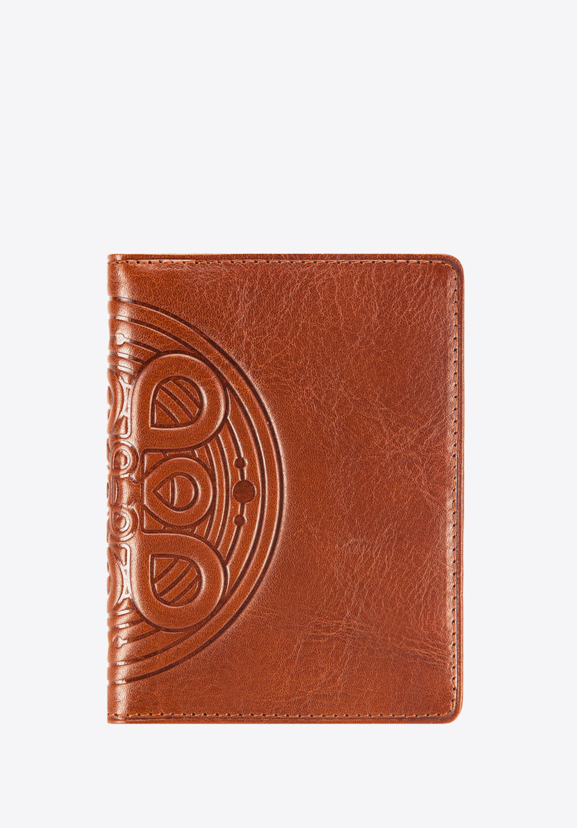 Etui na dokumenty, jasny brąz, 04-2-163-5, Zdjęcie 1