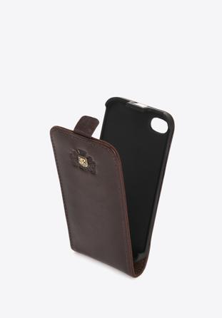Mobile phone case, dark brown, 39-2-513-3, Photo 1