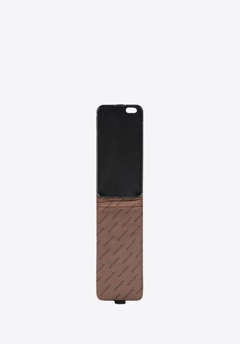 Etui na iPhone 6 Plus skórzane, czarny, 10-2-502-4, Zdjęcie 2