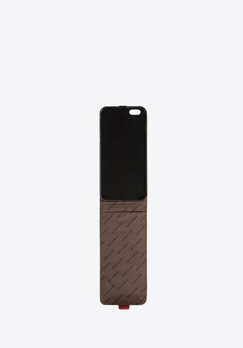 Etui na iPhone 6 Plus ze skóry lakierowanej, czerwony, 25-2-502-3, Zdjęcie 2