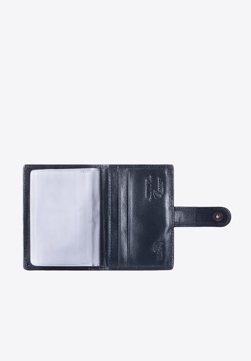 Etui na karty kredytowe, granatowy, 14-2L-201-3, Zdjęcie 3