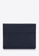 Leather credit card holder, navy blue, 98-2-002-B, Photo 3