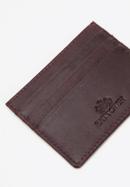 Leather credit card holder, plum, 98-2-002-N, Photo 4