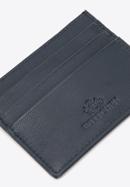 Leather credit card holder, dark navy blue, 98-2-002-44, Photo 4