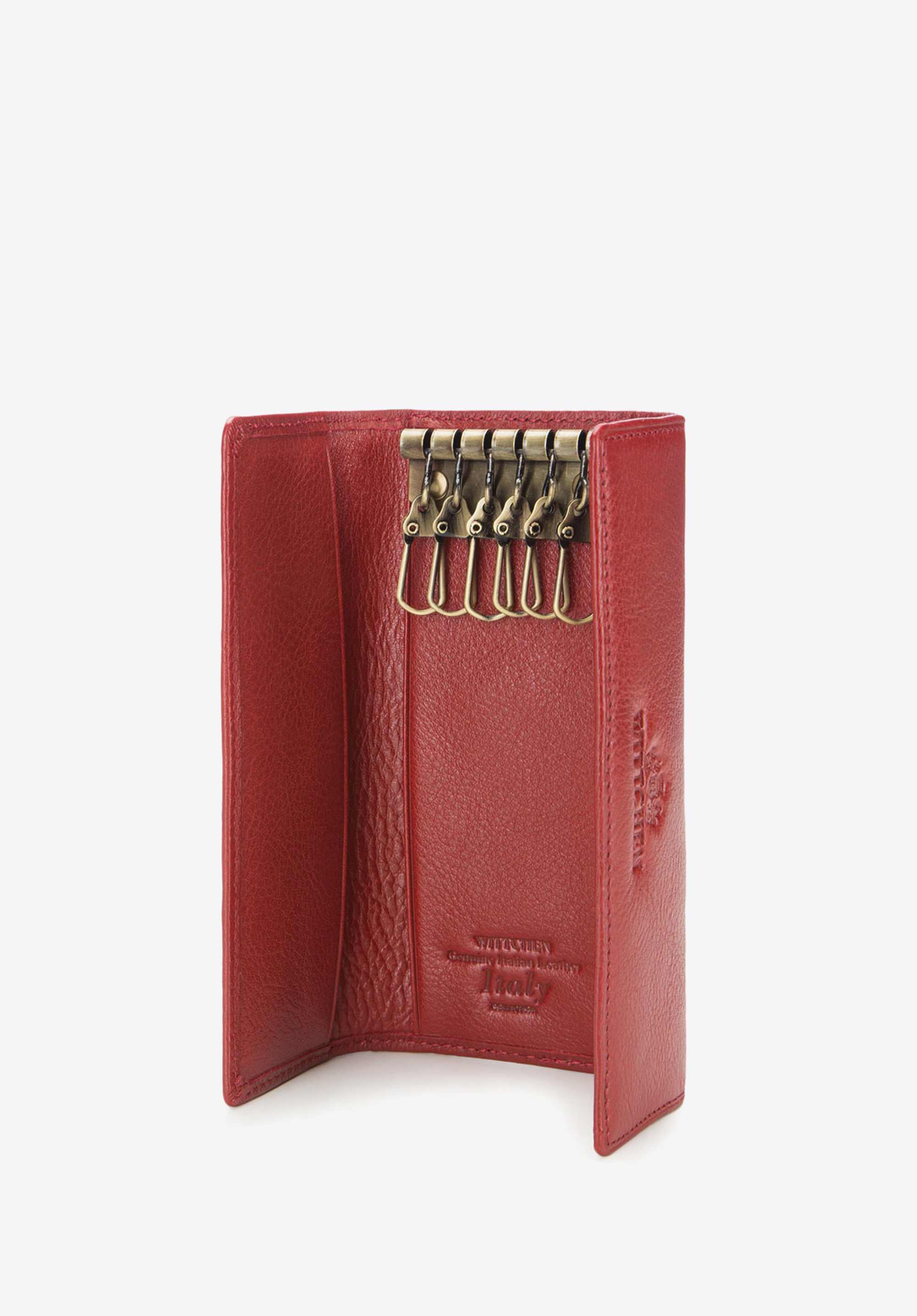 Etui na klucze, czerwony, 21-2-098-3, Zdjęcie 1