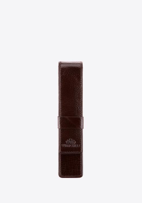 Fountain pen case, dark brown, 21-2-084-44, Photo 1