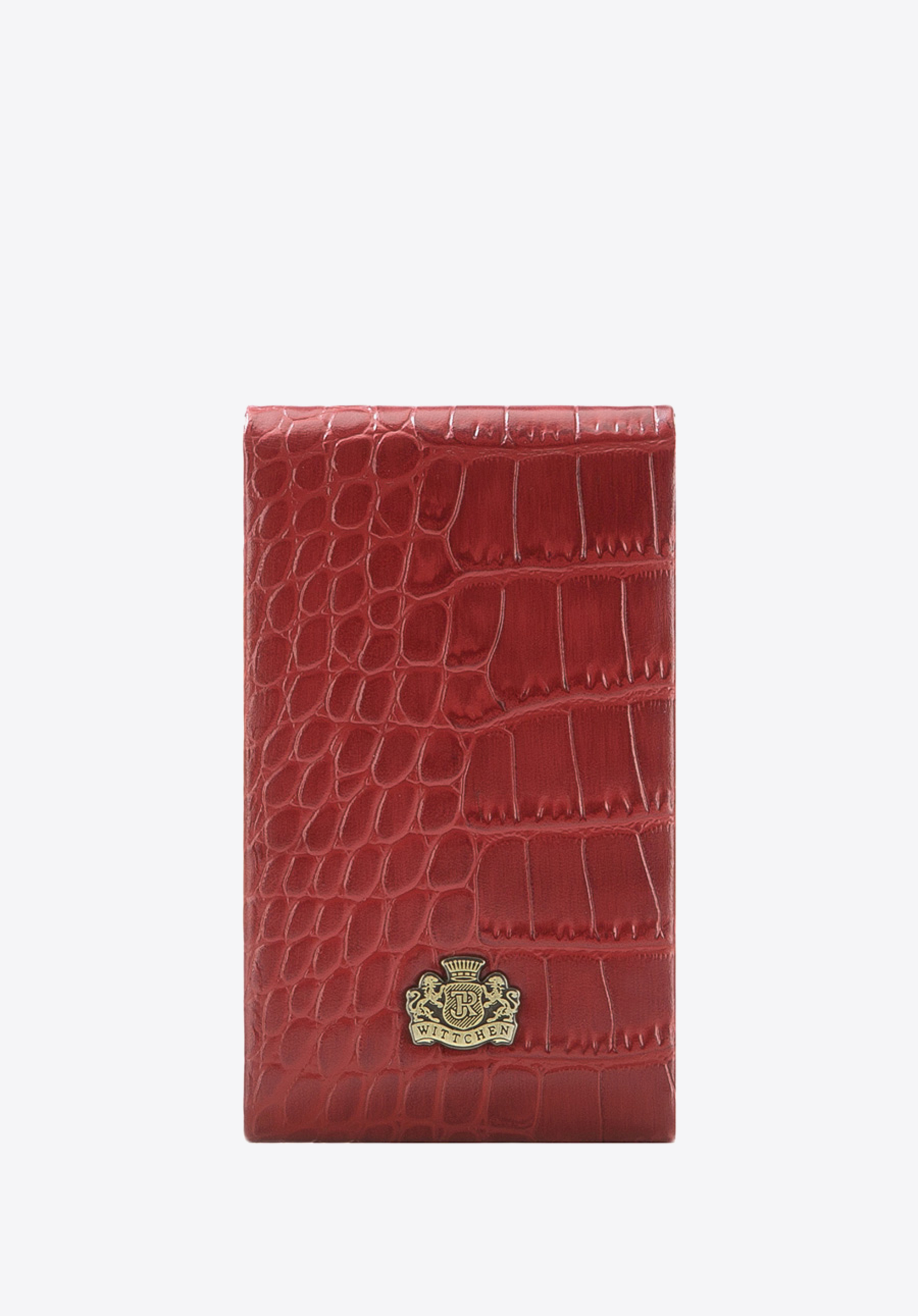 Etui na wizytówki, czerwony, 15-2-240-3, Zdjęcie 1