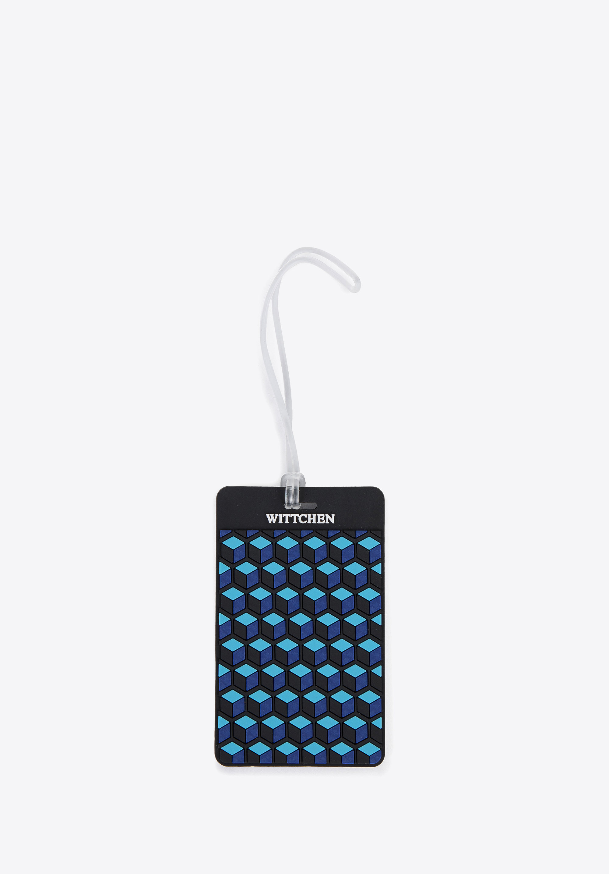 Luggage tag, blue-black, 56-30-008-91, Photo 1