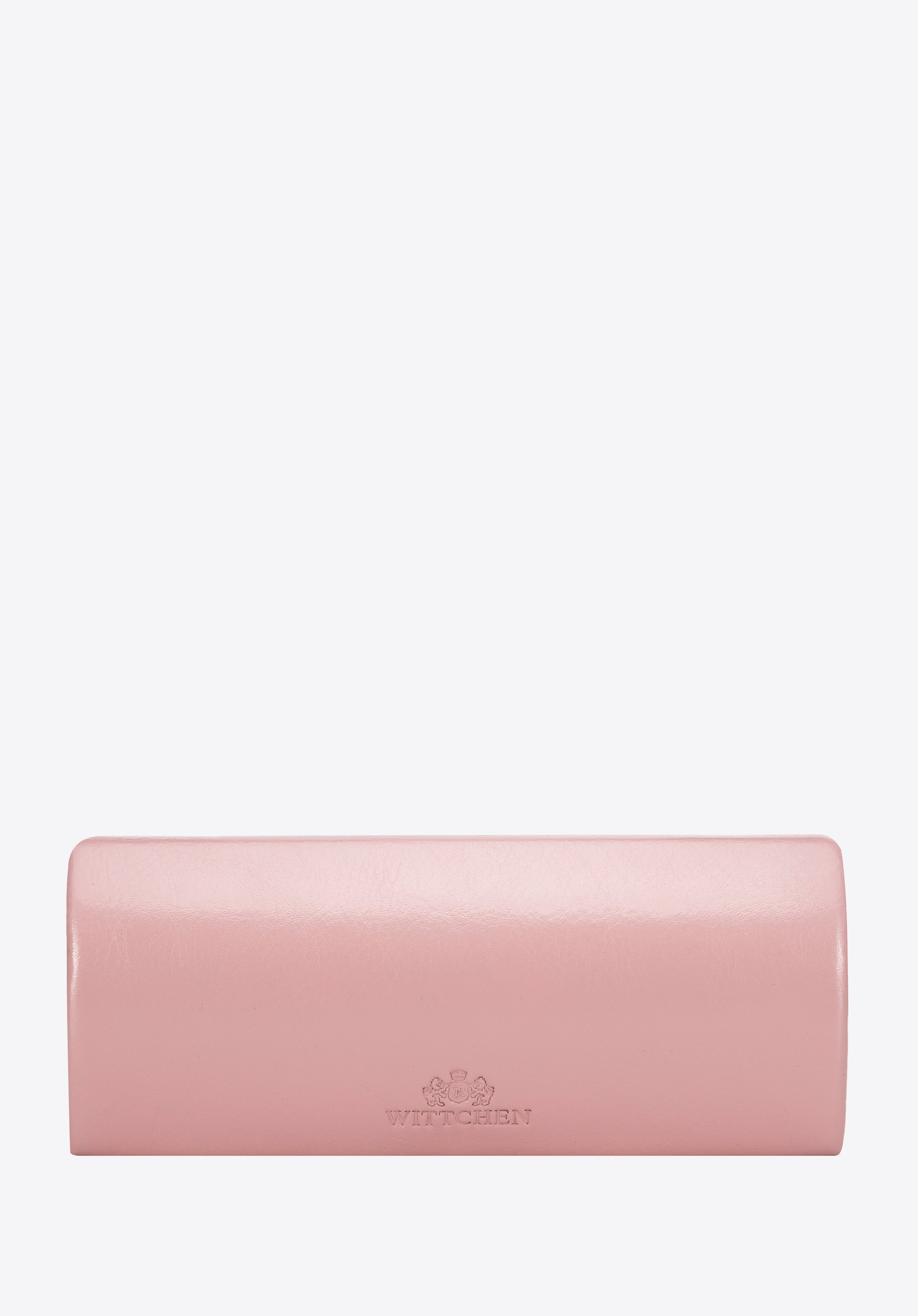 Leather glasses case, pink, 21-2-164-RL, Photo 1