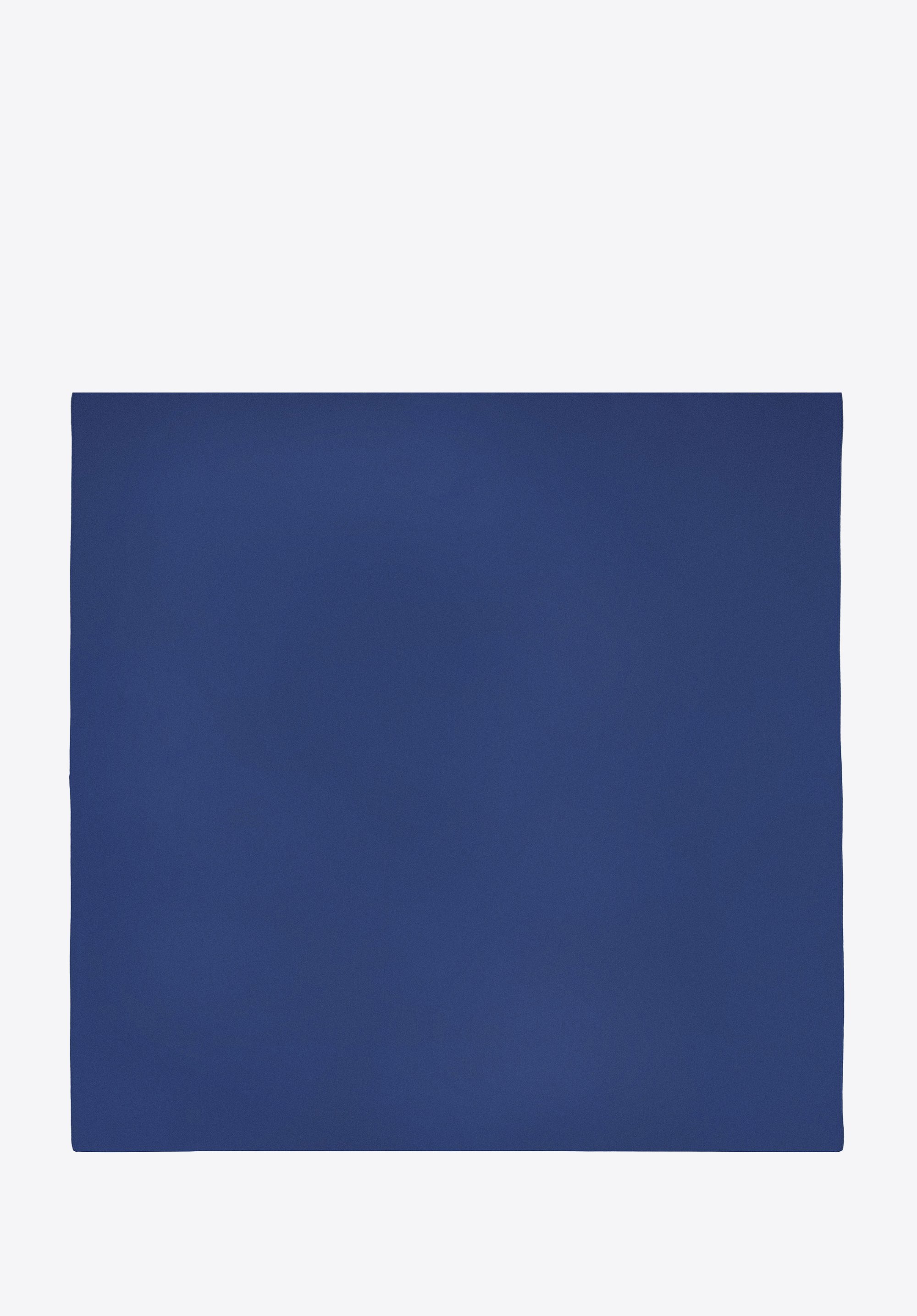 Women's silk neckerchief, navy blue, 100-7D-S20-X29, Photo 1