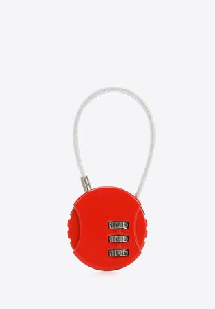 Combination lock, red, 56-30-026-30, Photo 1