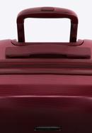 Luggage set with geometric design, burgundy, 56-3P-12K-11, Photo 12