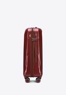 Luggage set with geometric design, burgundy, 56-3P-12K-11, Photo 3