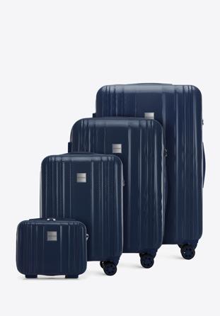 Luggage set, navy blue, 56-3P-30K-90, Photo 1
