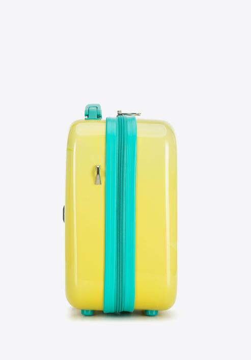 Komplet walizek z ABS-u z nadrukiem, żółty, 56-3A-64K-35, Zdjęcie 14
