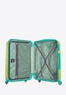 Luggage set with print, yellow, 56-3A-64K-55, Photo 6