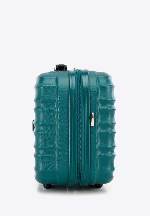 Komplet walizek z ABS-u z żebrowaniem, zielony, 56-3A-31K-11, Zdjęcie 12