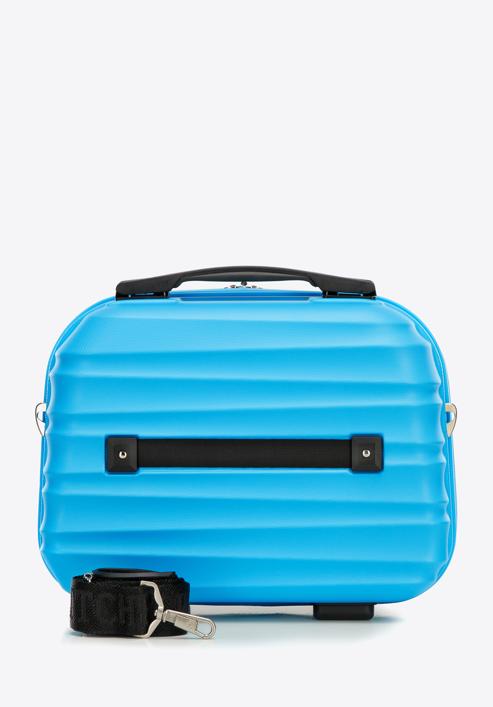 Komplet walizek z ABS-u z żebrowaniem, niebieski, 56-3A-31K-55, Zdjęcie 14