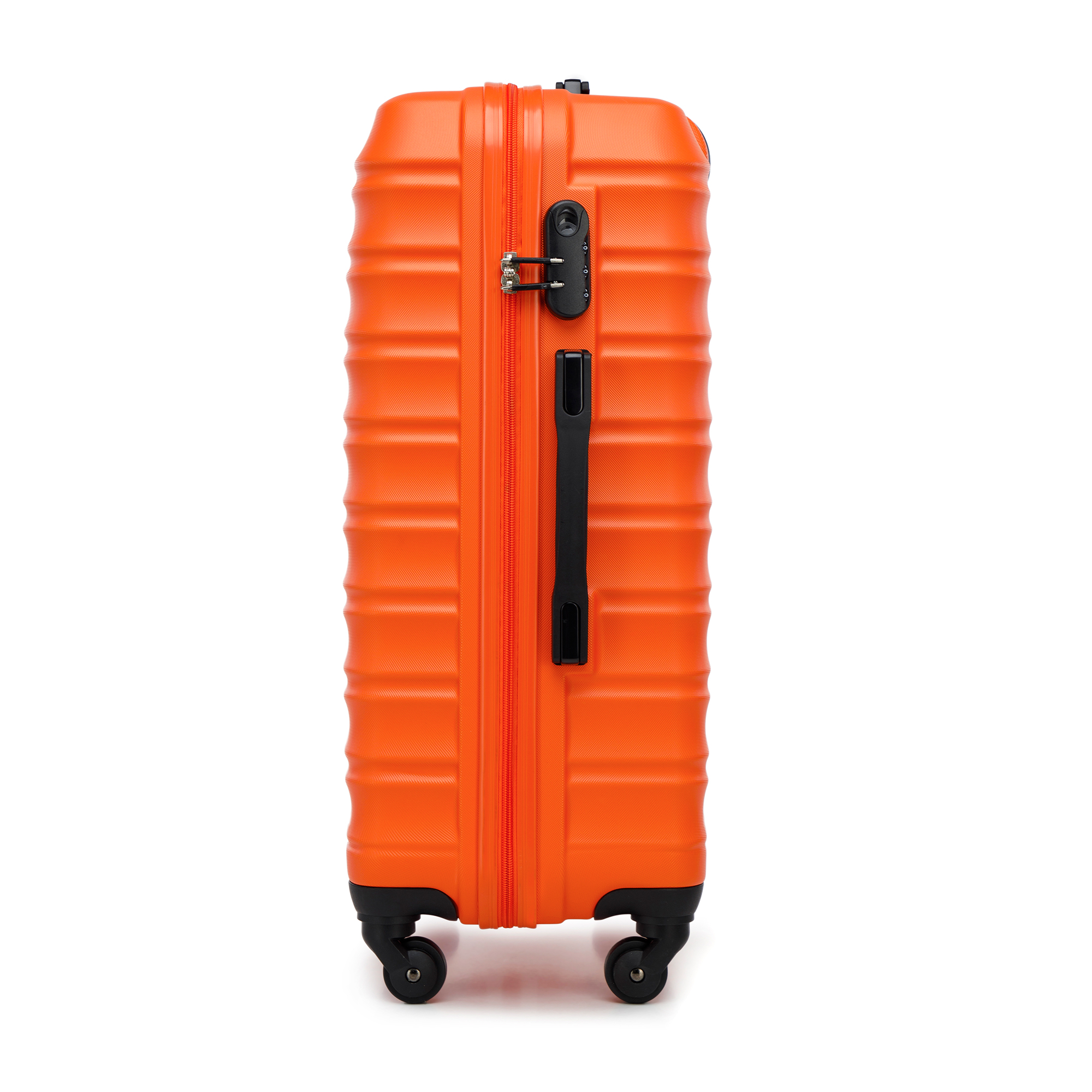 Sada ABS kufrov s rebrinami, oranžová, 56-3A-31K-55, Vyberte variant oranžová