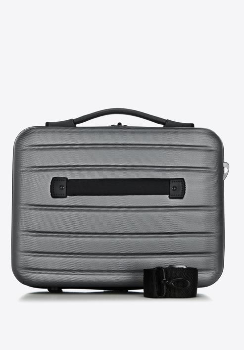 Komplet walizek z ABS-u żłobionych, szary, 56-3A-65K-01, Zdjęcie 16