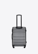 Komplet walizek z ABS-u żłobionych, szary, 56-3A-65K-01, Zdjęcie 4