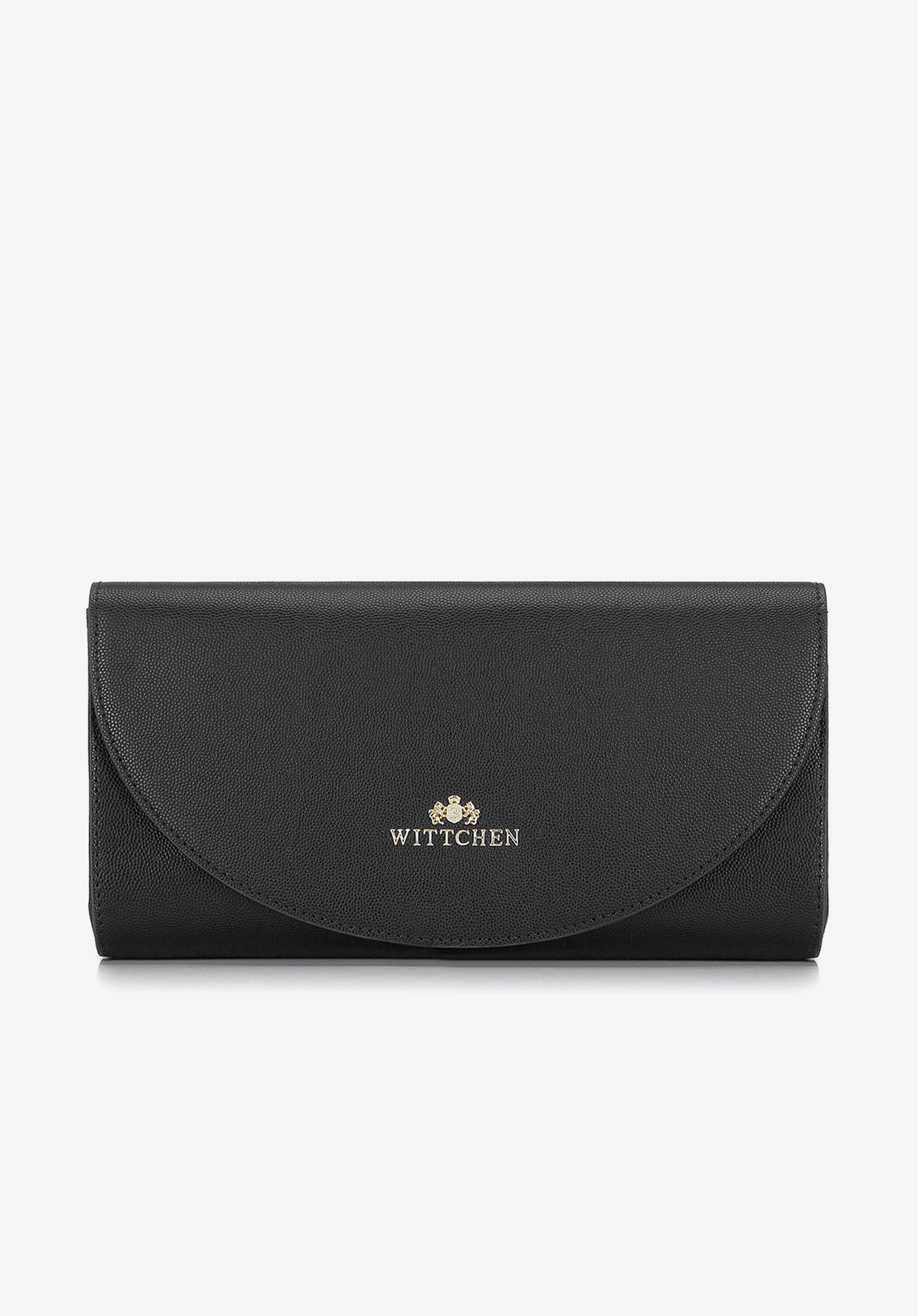Kopertówka skórzana minimalistyczna
