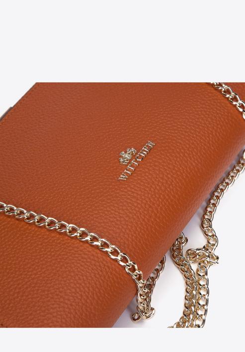 Handbag, cognac, 93-4E-626-5, Photo 5
