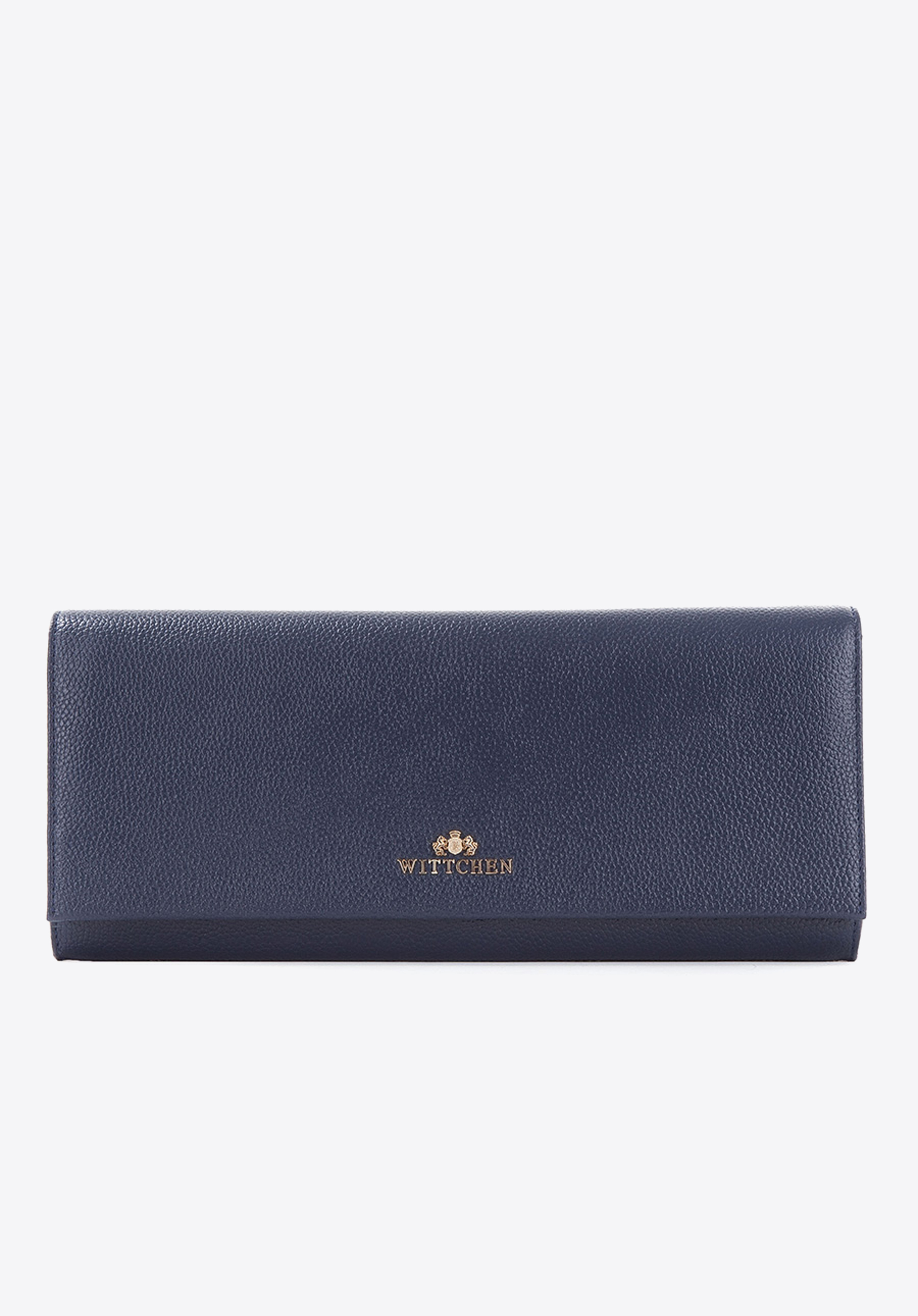 Clutch bag, navy blue, 83-4-582-9, Photo 1