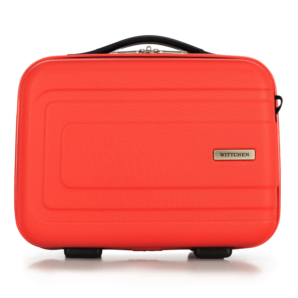 E-shop Červený kozmetický cestovný kufrík z kolekcie Tour