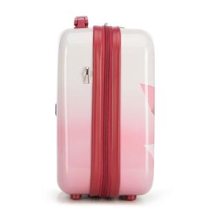 Kosmetyczka podróżna z ABS-u z nadrukiem, różowy, 56-3A-644-35, Zdjęcie 1