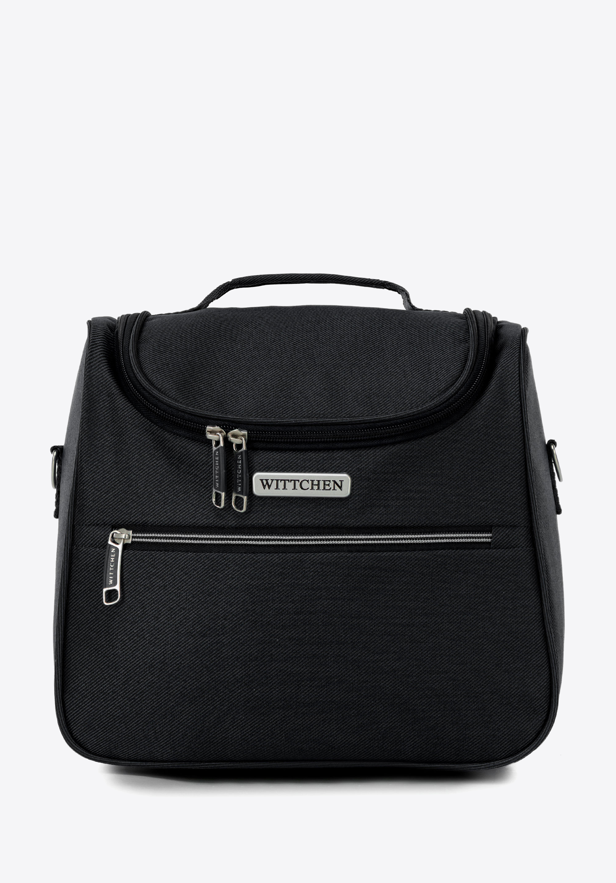 Softside travel cosmetic bag, black, 56-3S-174-10, Photo 1