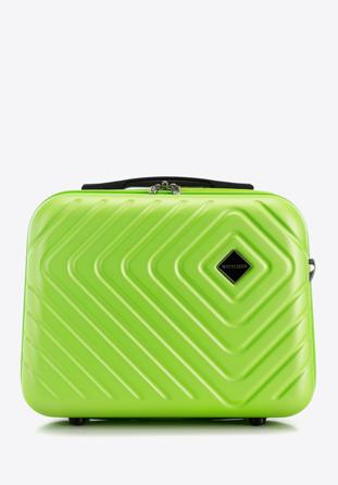 Cosmetic case made of ABS material, lime, 56-3A-754-86, Photo 1
