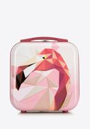ABS travel case with colourful print, pink, 56-3A-644-55, Photo 1