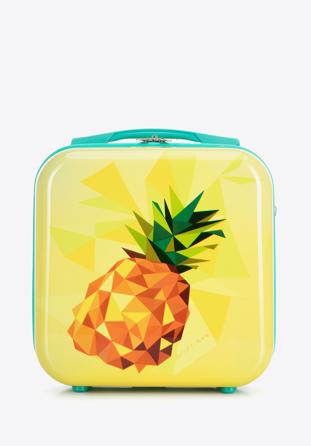 ABS travel case with colourful print, yellow, 56-3A-644-55, Photo 1