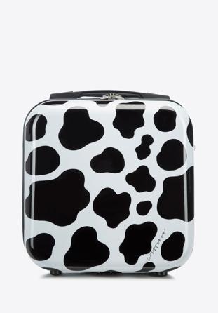 ABS travel case with colourful print, black-white, 56-3A-644-C, Photo 1