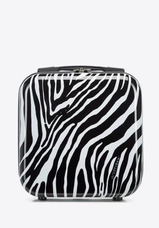 ABS travel case with colourful print, white-black, 56-3A-644-Z, Photo 1