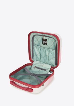 ABS travel case with colourful print, pink, 56-3A-644-35, Photo 1