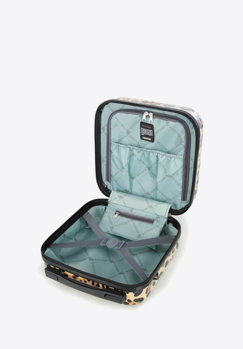 Komplet walizek z ABS-u w zwierzęcy wzór, beżowo-brązowy, 56-3A-64K-Z, Zdjęcie 13