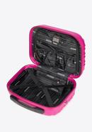 Komplet walizek z ABS-u z żebrowaniem, różowy, 56-3A-31K-55, Zdjęcie 15