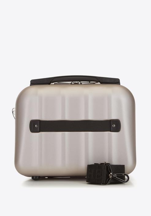 Textured polycarbonate travel case, cream, 56-3P-114-35, Photo 4