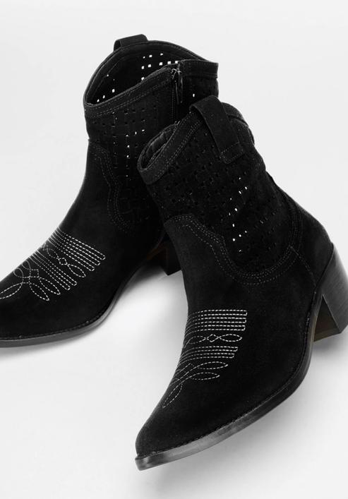 Shoes, black, 92-D-053-1-38, Photo 8