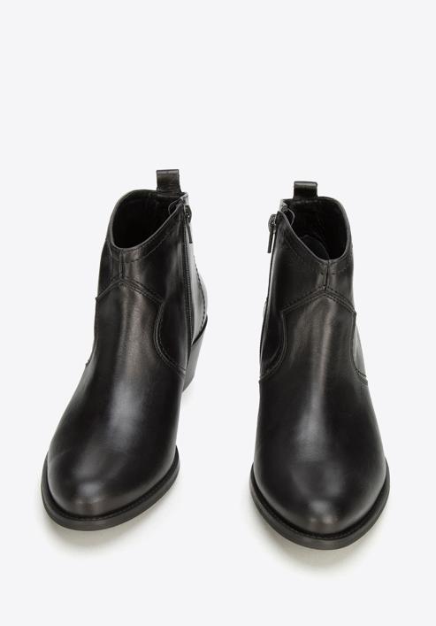 Cowboy ankle boots, black, 94-D-811-1-39, Photo 2