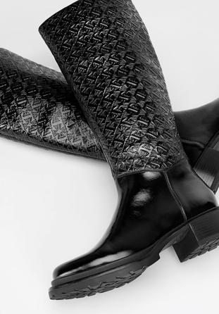 Shoes, black, 93-D-503-1-41, Photo 1